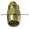 Conector coaxial de fundição em cobre